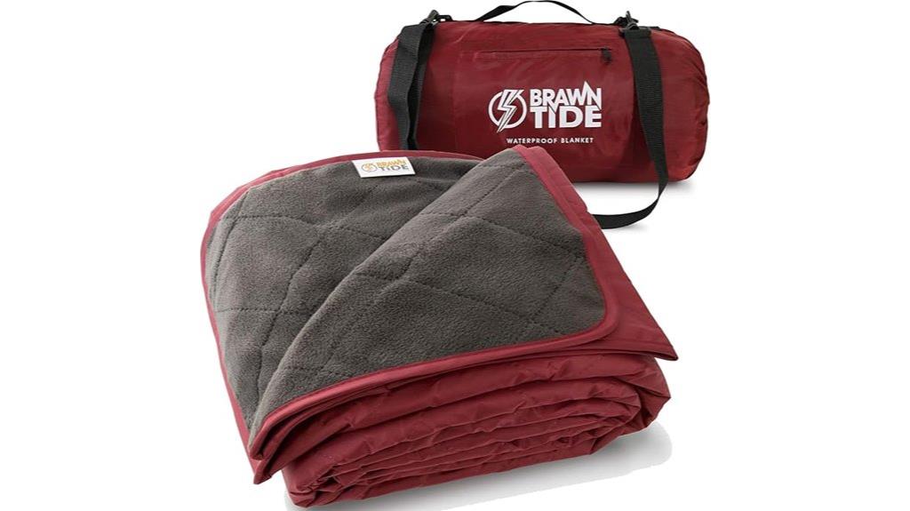 large waterproof outdoor blanket