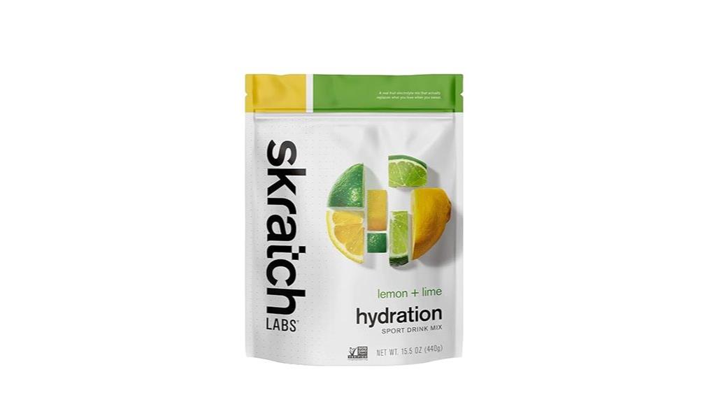 lemon lime hydration powder