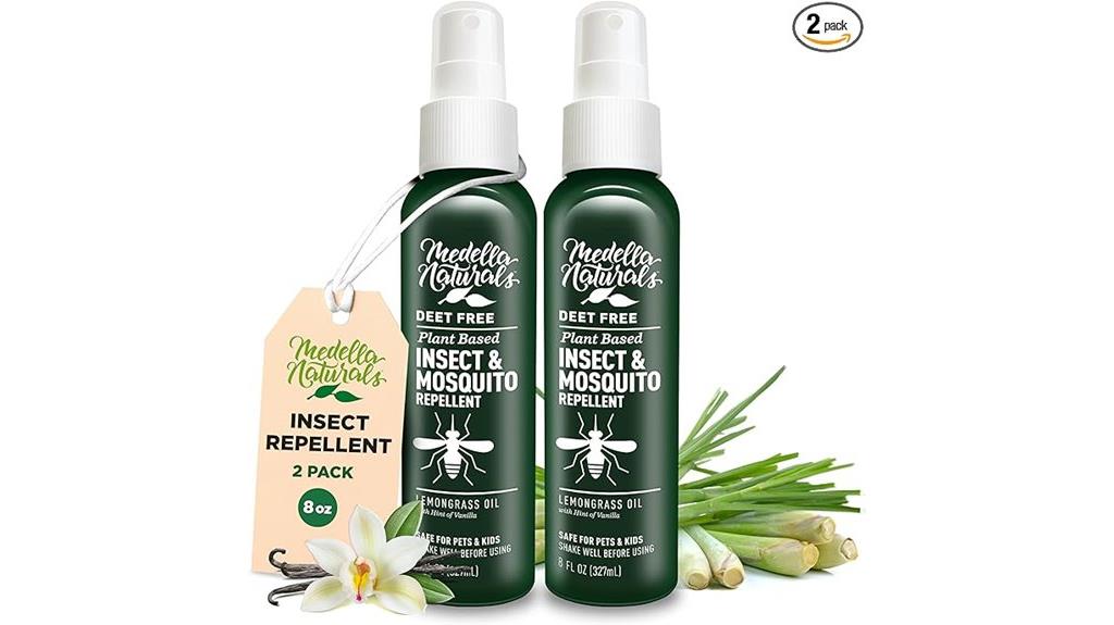 lemongrass oil insect repellent