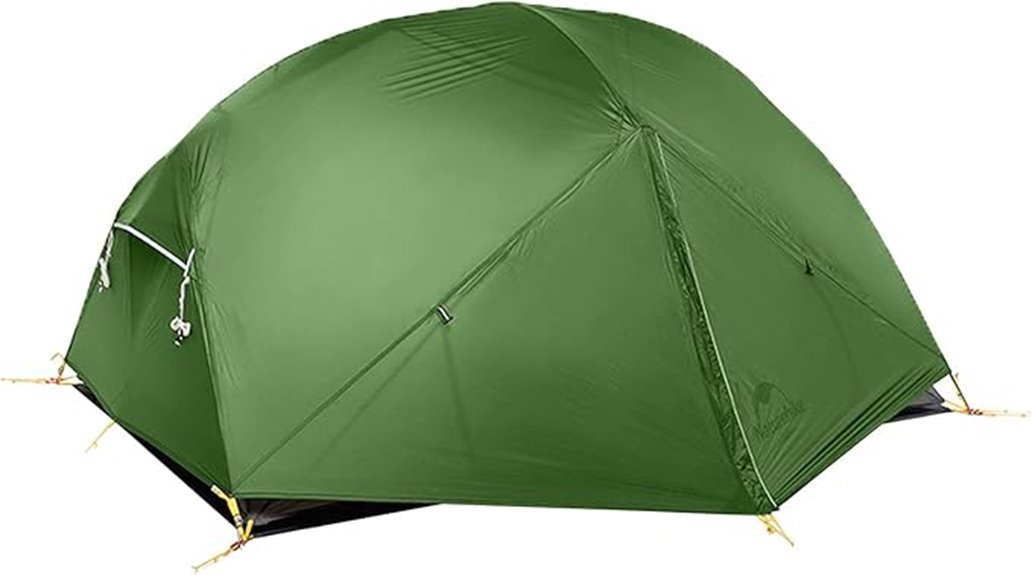 lightweight 3 season backpacking tent
