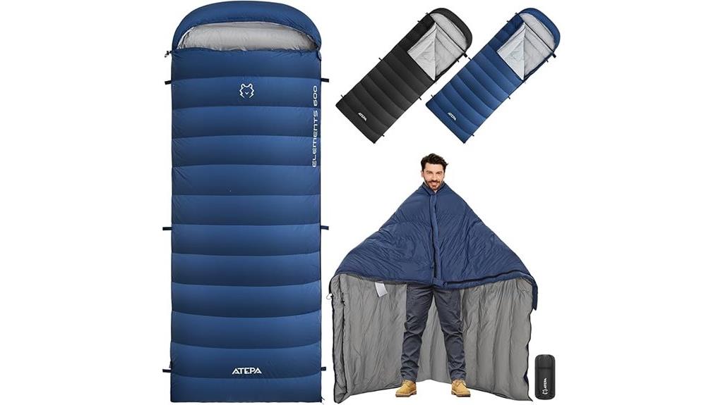 lightweight 4 season sleeping bag