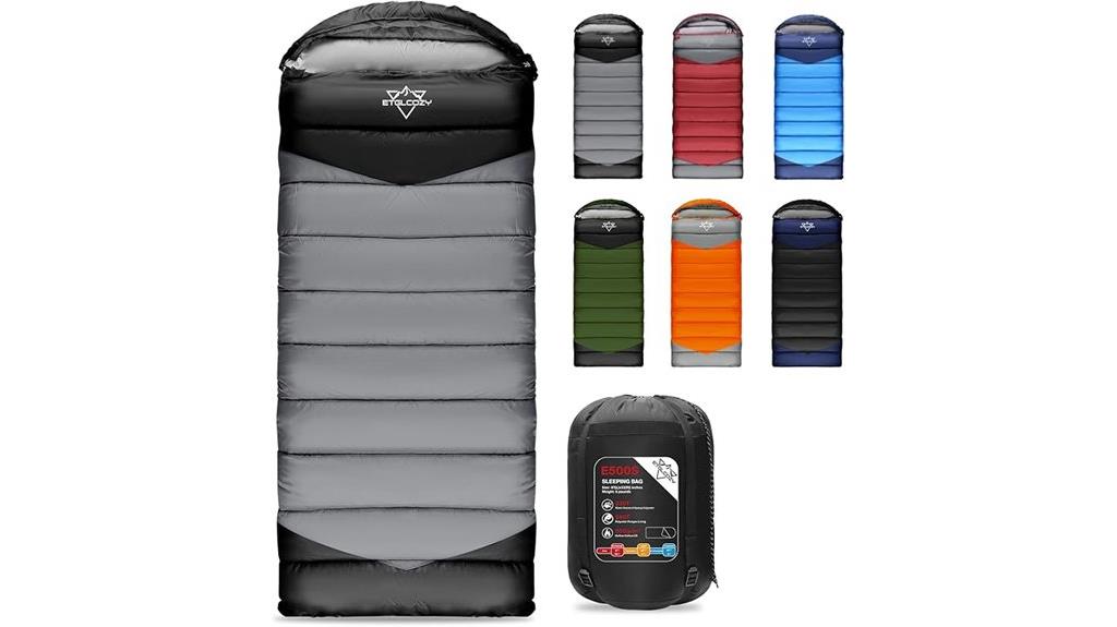 lightweight all season sleeping bag