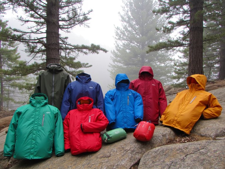 lightweight and portable rain jackets