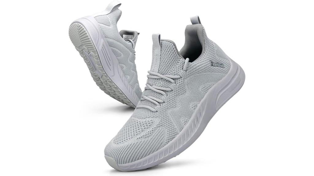 lightweight breathable running shoes