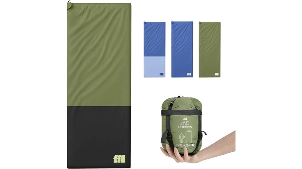 lightweight camping sleeping bag