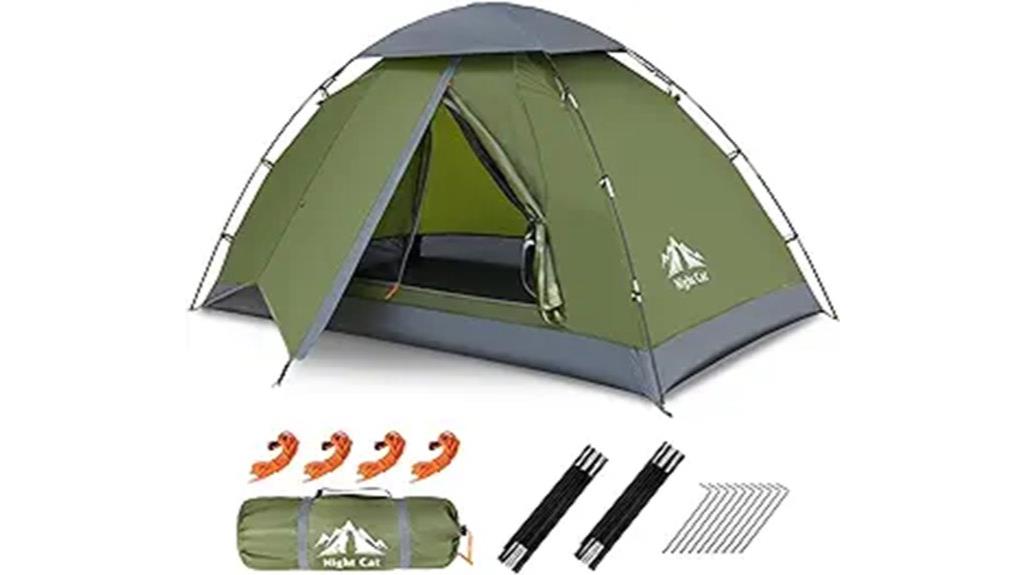 lightweight camping tent design