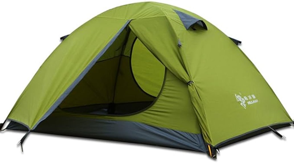 lightweight camping tent for two