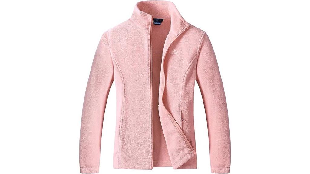 lightweight fleece full zip