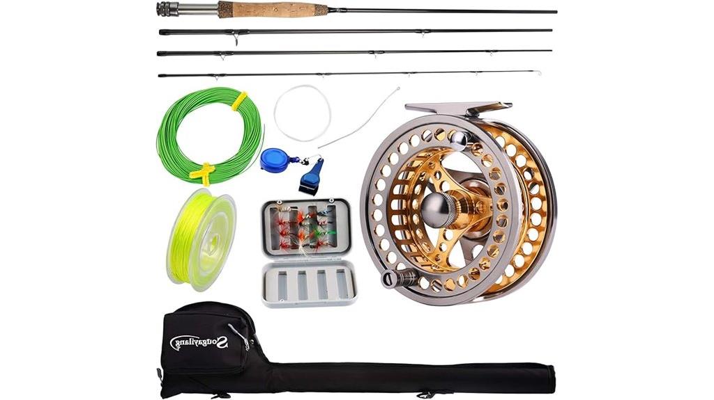 lightweight fly fishing combo