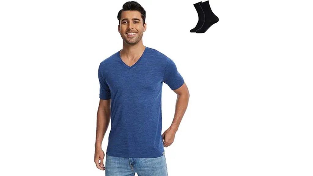 lightweight merino wool t shirt