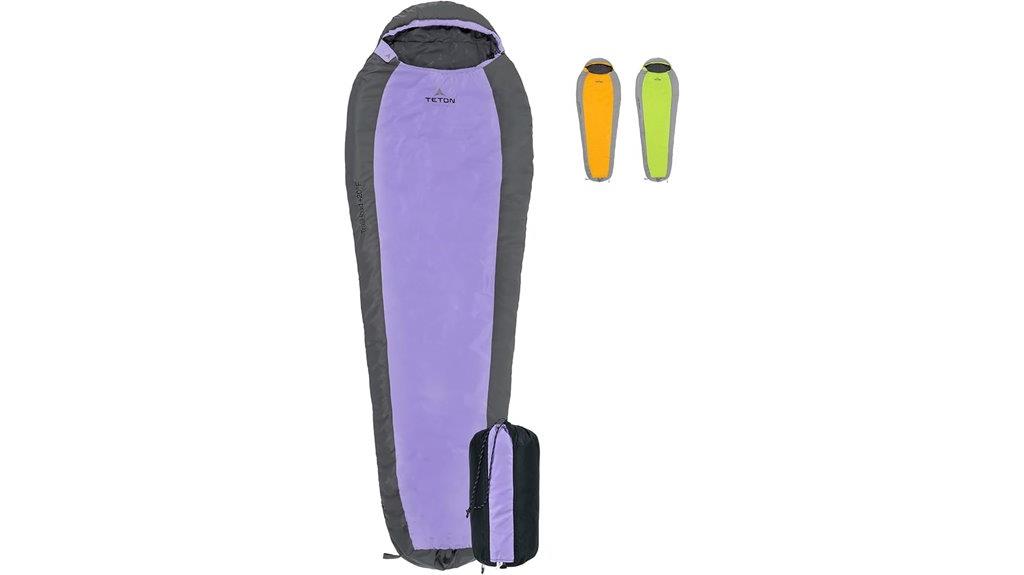 lightweight mummy sleeping bag