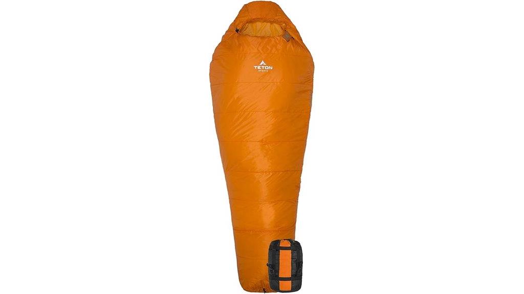lightweight mummy sleeping bag
