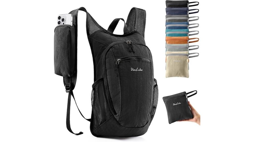lightweight packable hiking backpack