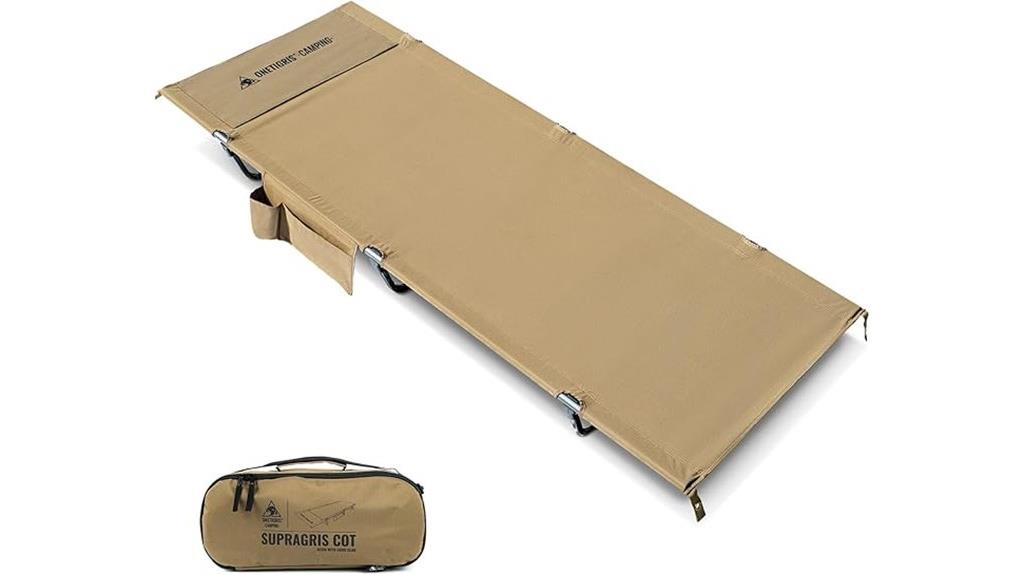 lightweight sturdy camping cot