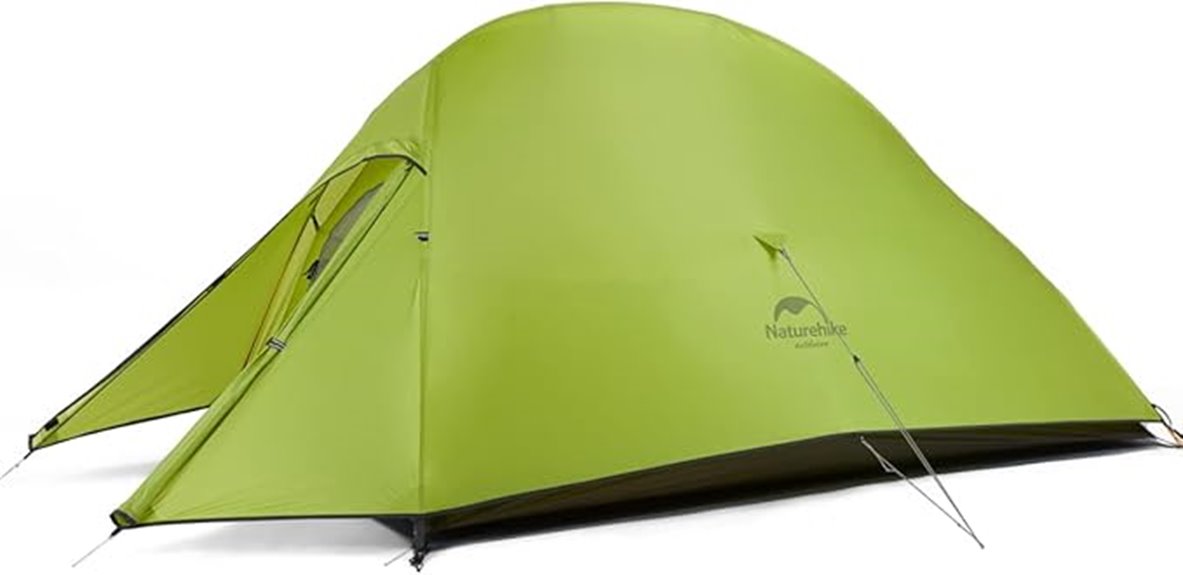 lightweight two person backpacking tent