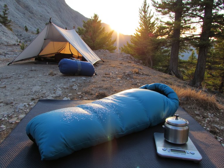 lightweight warm sleeping system