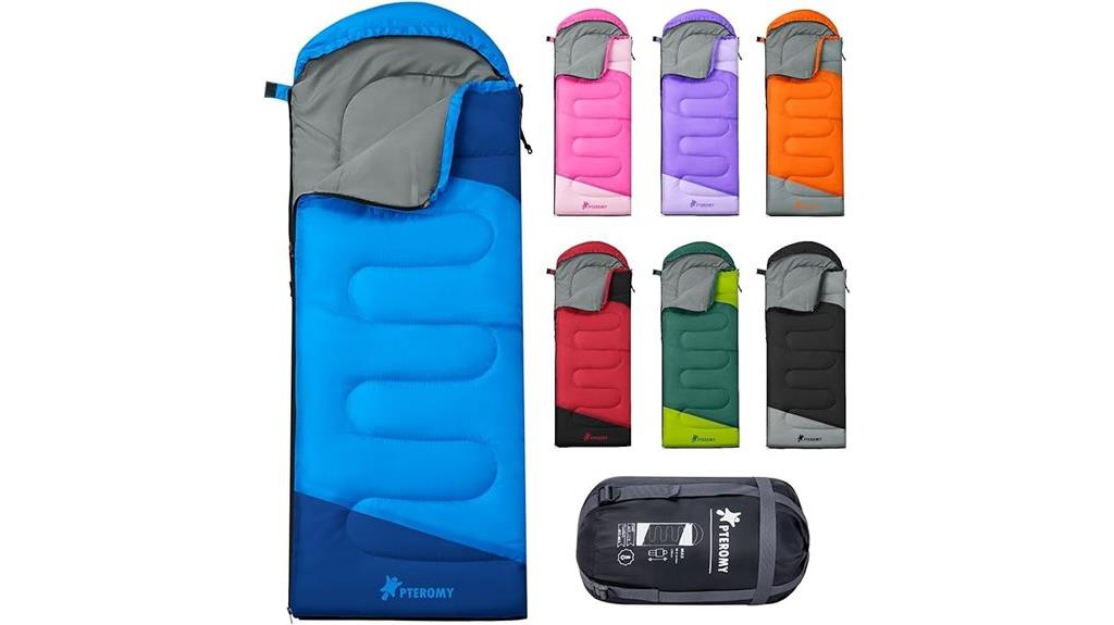 lightweight water resistant sleeping bags