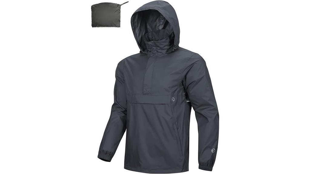 lightweight waterproof rain jacket