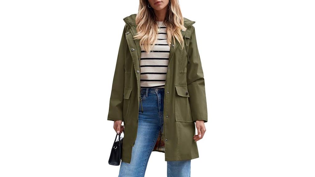 lightweight waterproof rain jacket