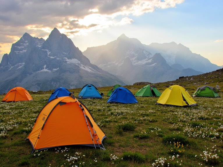 lightweight weather resistant trekking tents