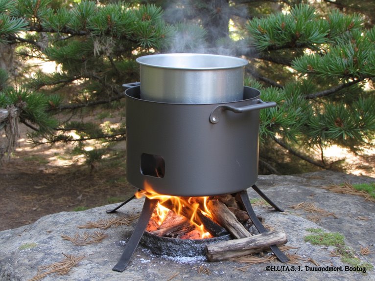 lightweight wood burning stoves