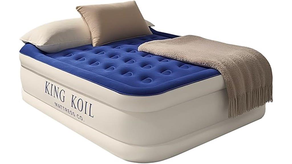 luxury air mattress included