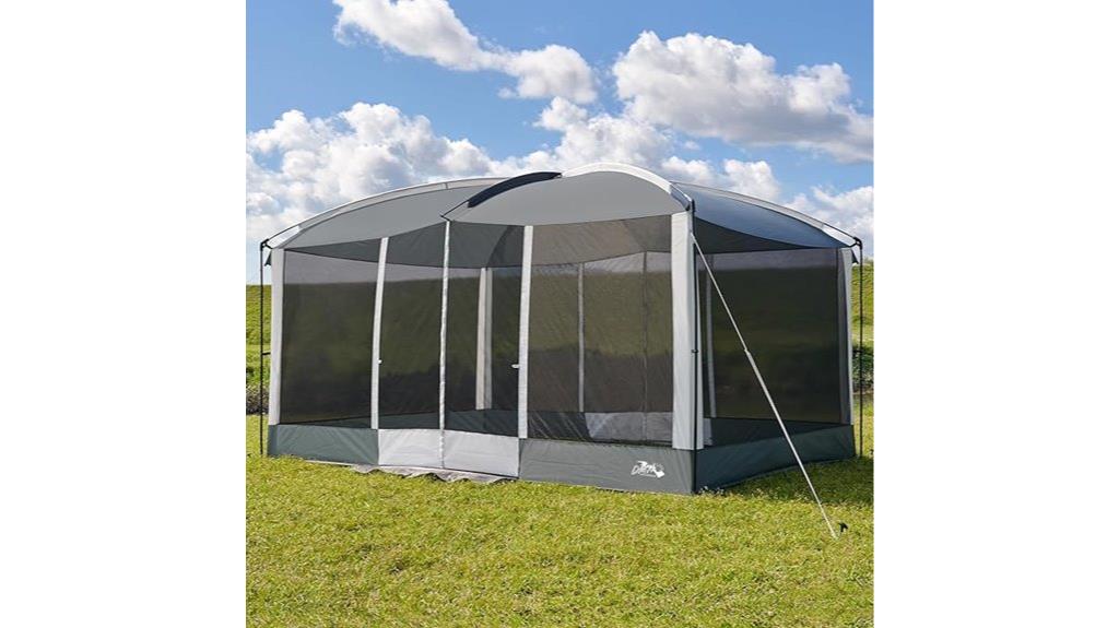 magnetic screen house tent