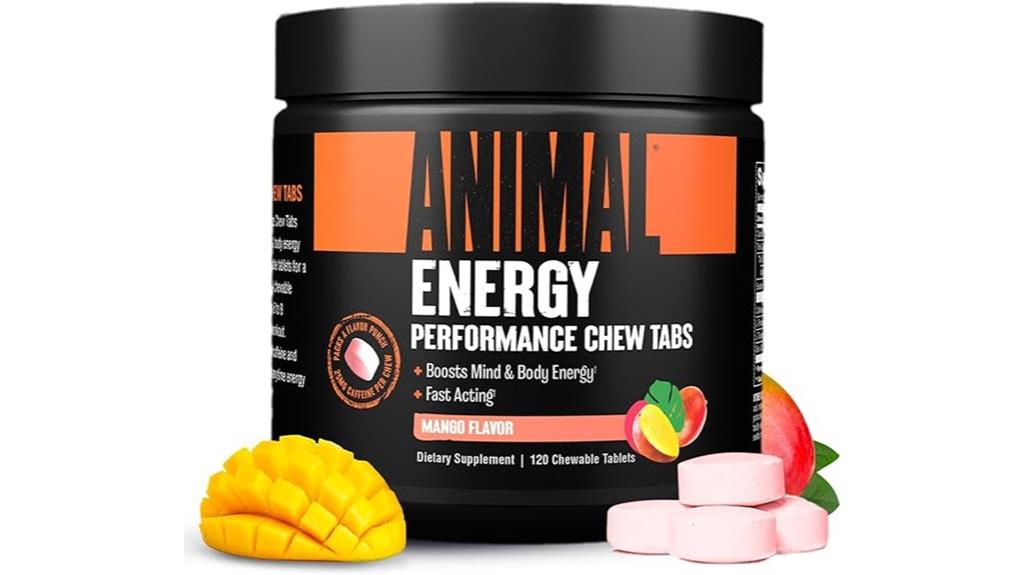 mango flavored energy chews