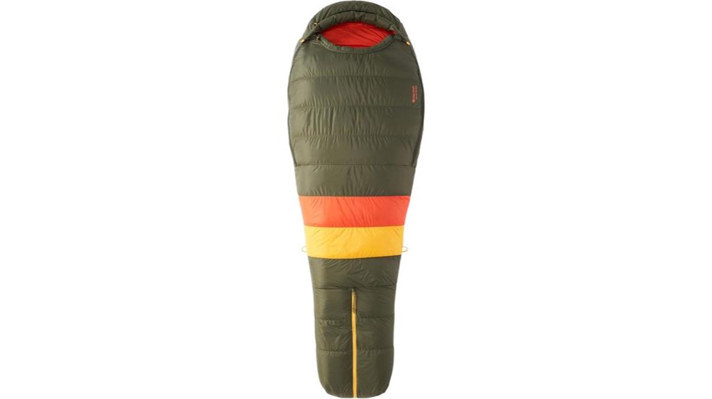 marmot down sleeping bag