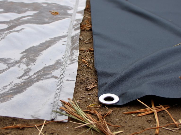 material protection for camping