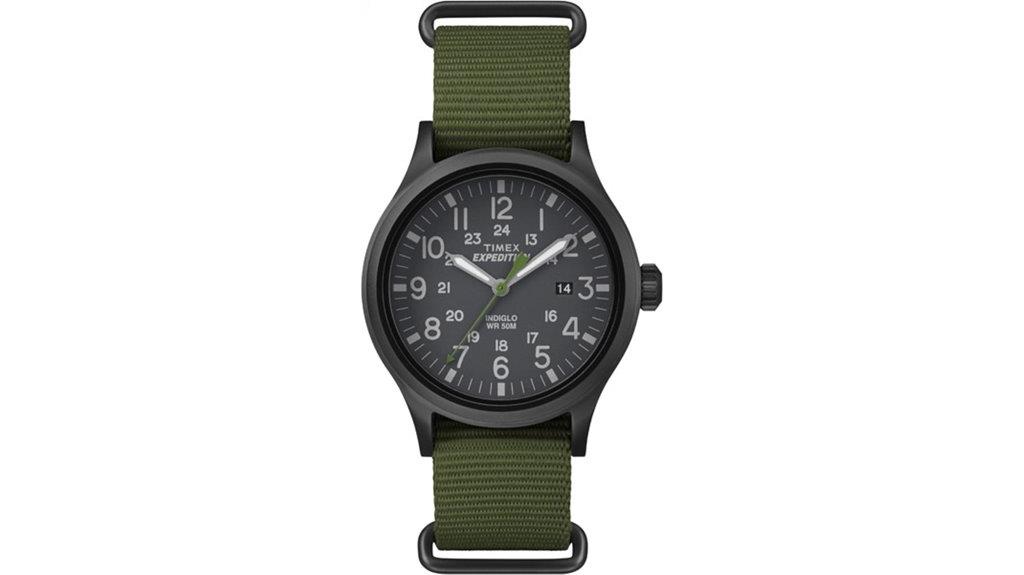 men s analog watch features