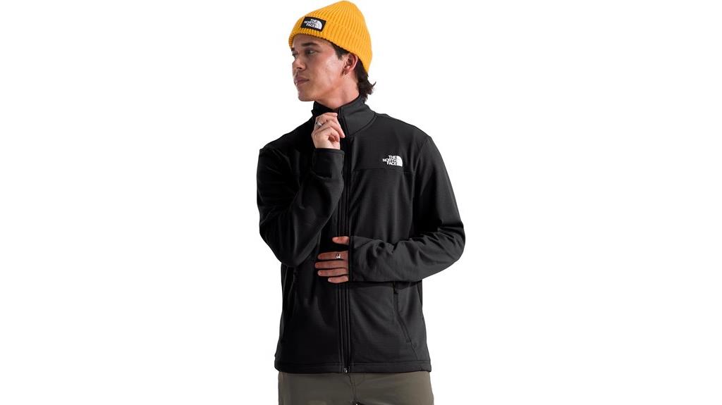 men s fleece zip jacket