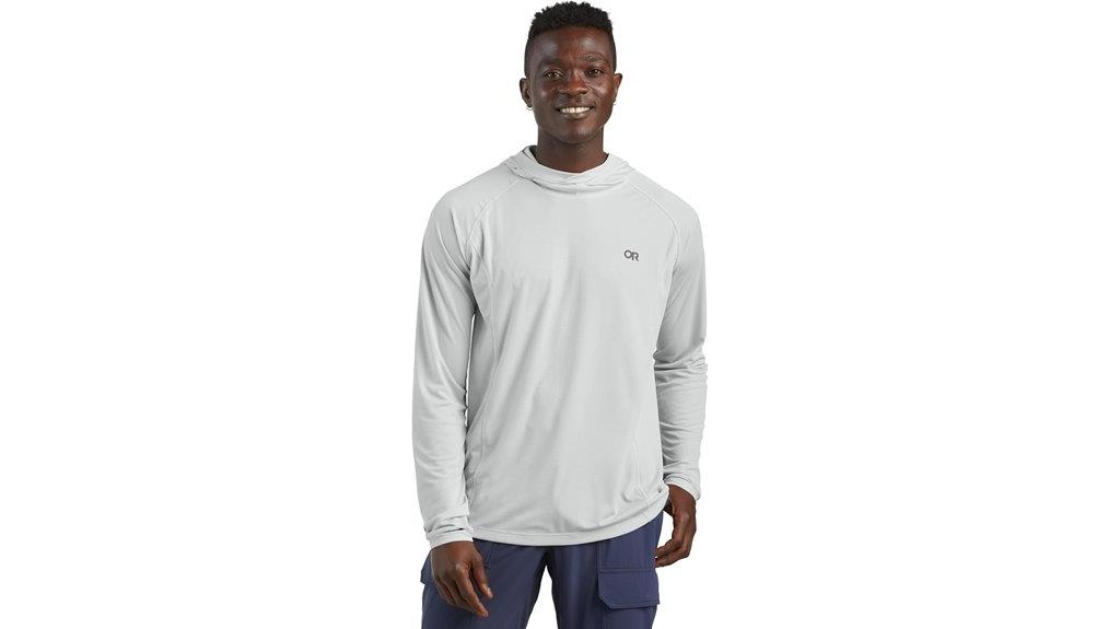 men s lightweight outdoor hoodie