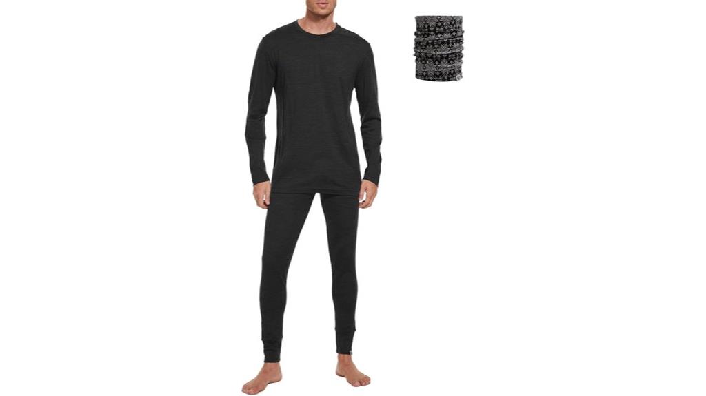 men s merino wool set