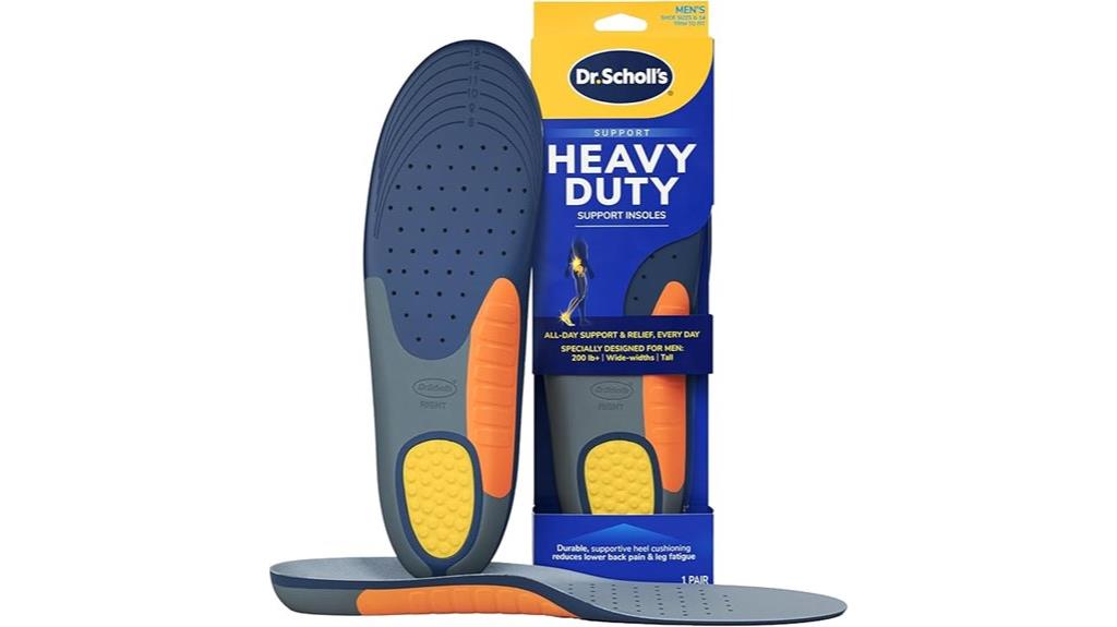 men s support insoles size 8 14