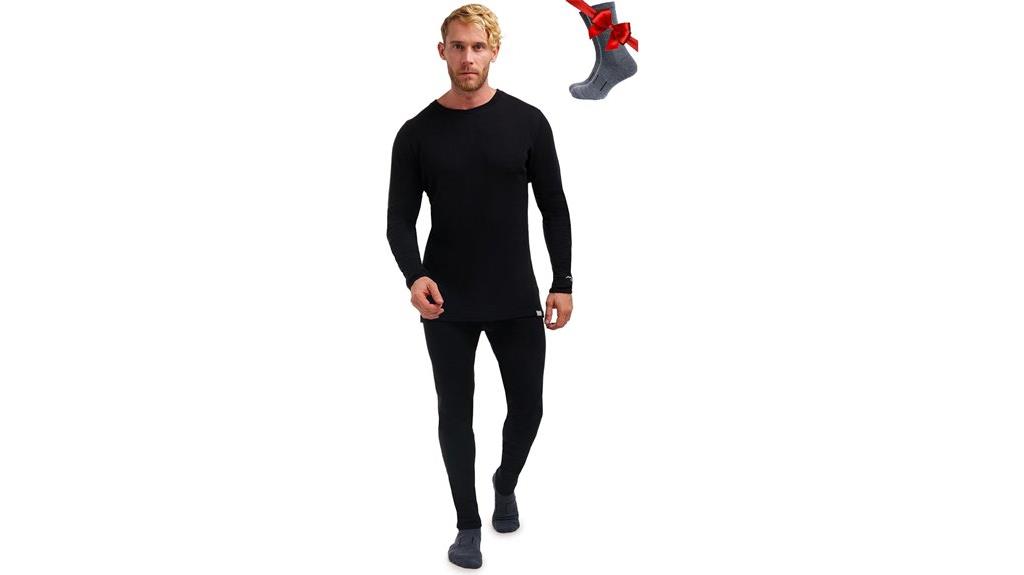men s thermal wool set