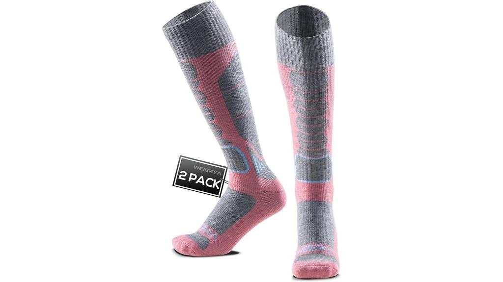 merino wool over calf socks