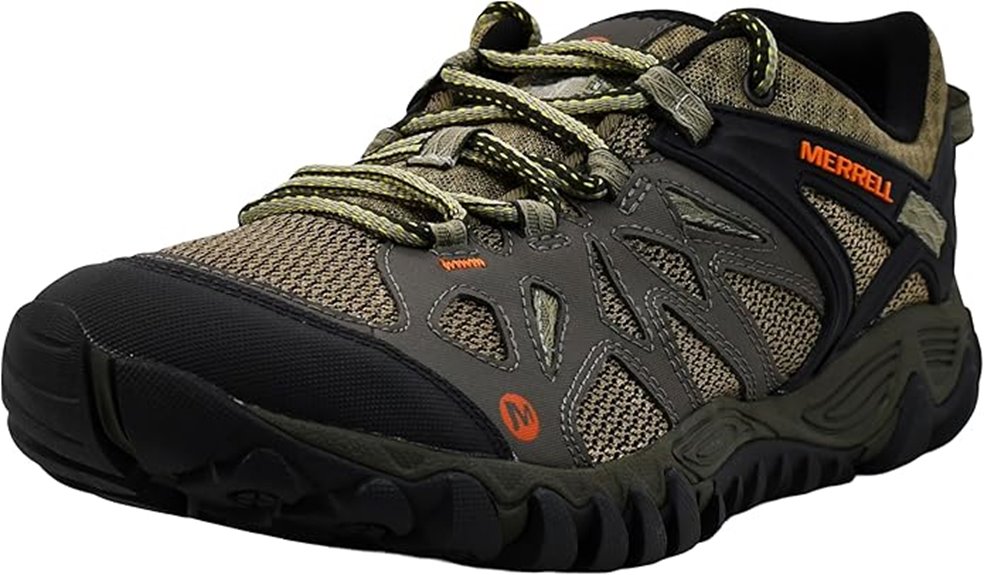 merrell hiking water shoe