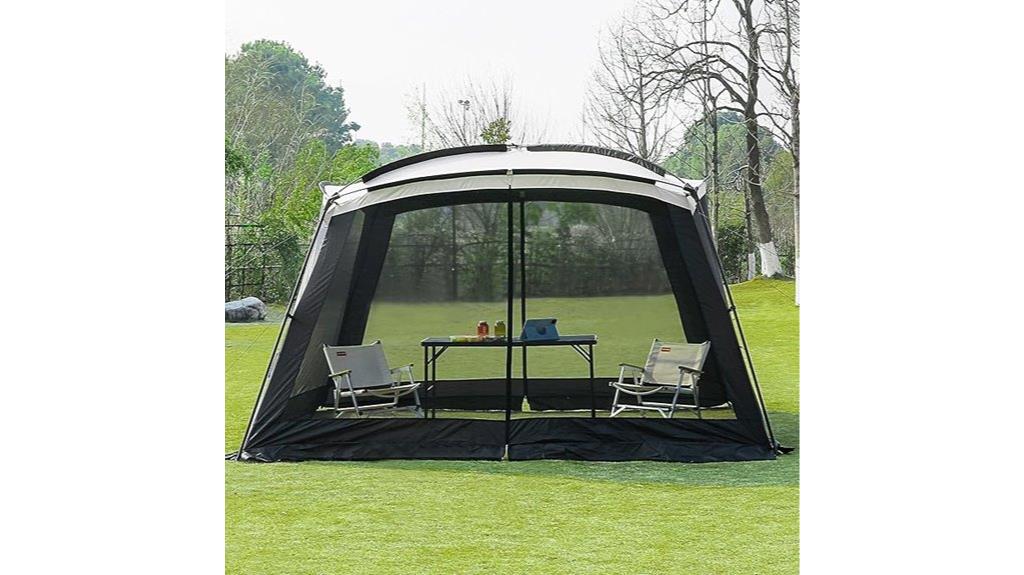 mesh net canopy shelter