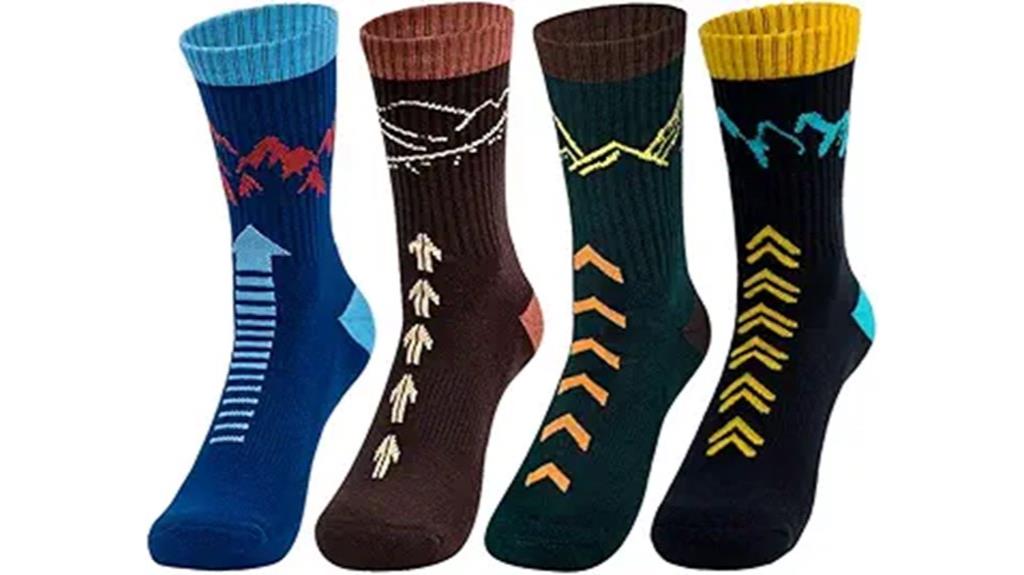 moisture wicking hiking socks