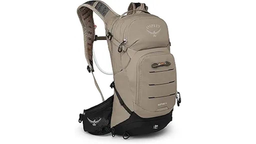 mountain biking backpack hydration