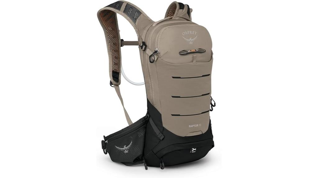 mountain biking hydration pack