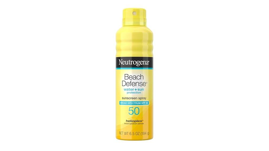 neutrogena spf 50 spray