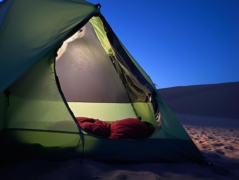 night temperature and comfort