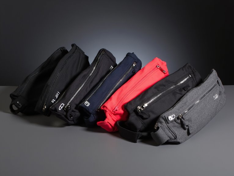 non bouncing chafe free running belts