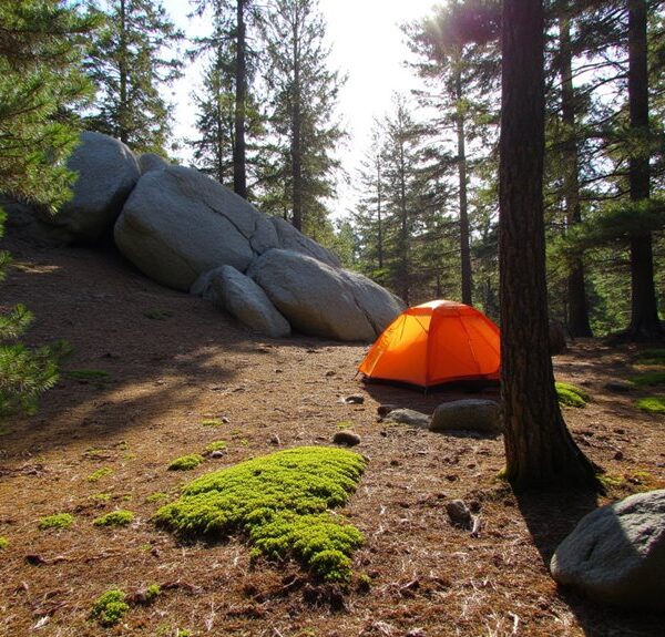 optimal camping sleep setup