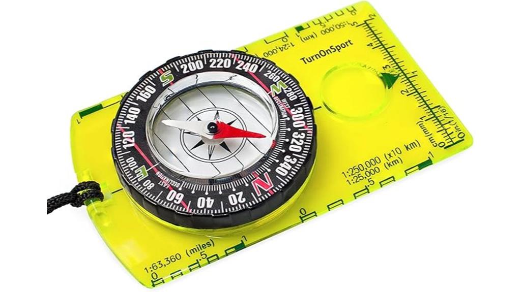 orienteering compass for outdoor activities