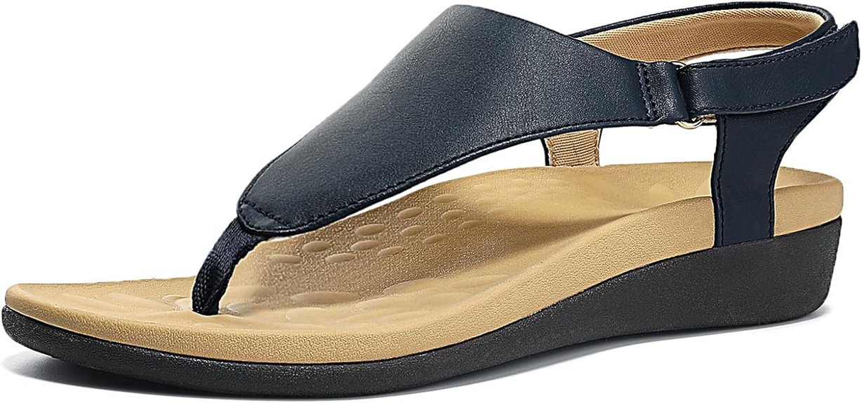 orthotic adjustable flip flops