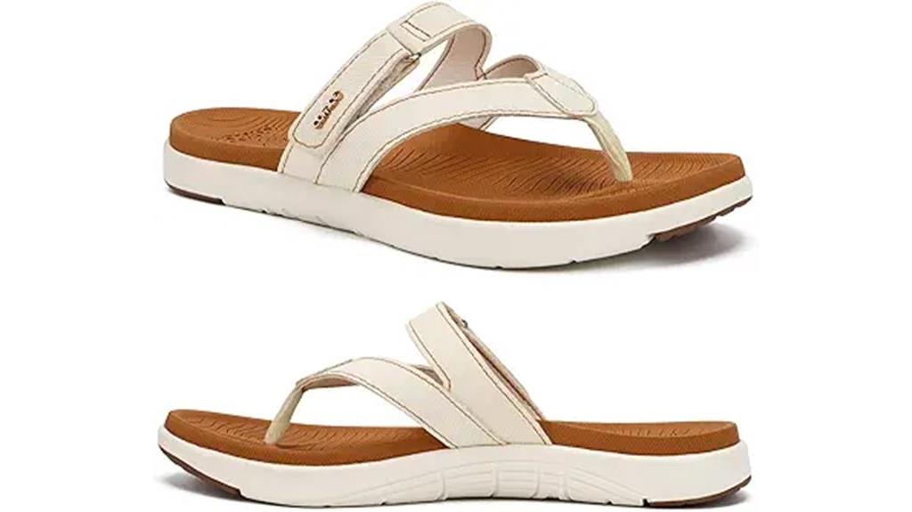 orthotic arch support flip flops