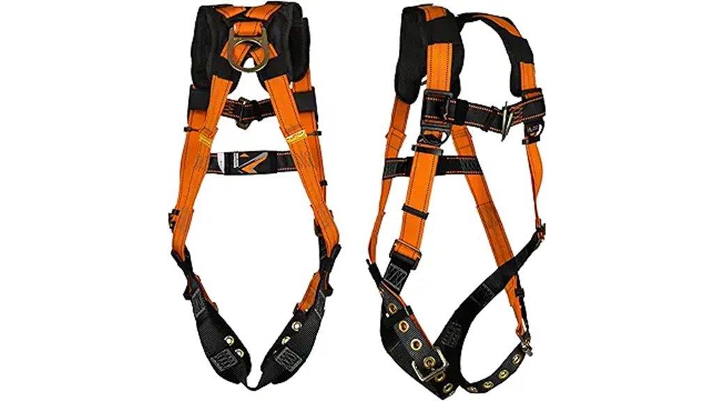 osha ansi compliant safety harness